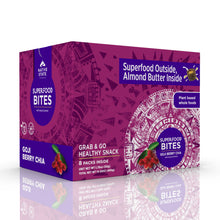 Load image into Gallery viewer, Superfood Snack Bites, Goji Berry Chia, 8ct